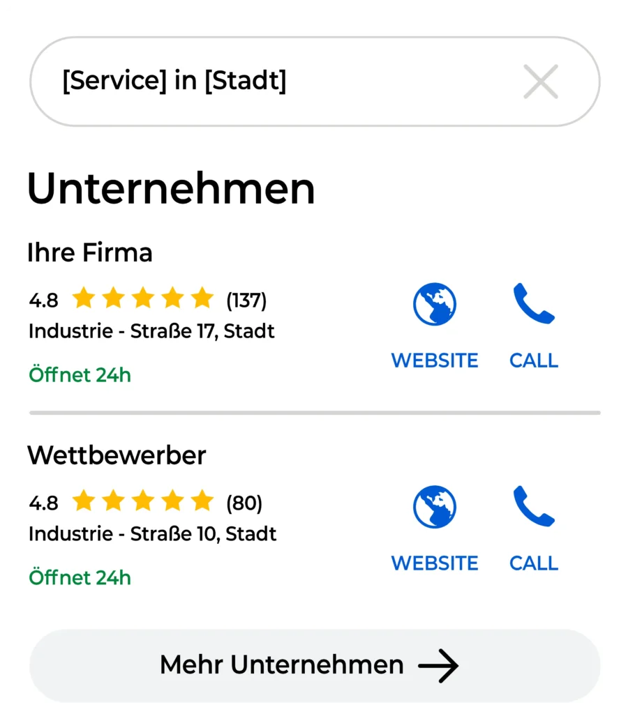 Local SEO Screenshot